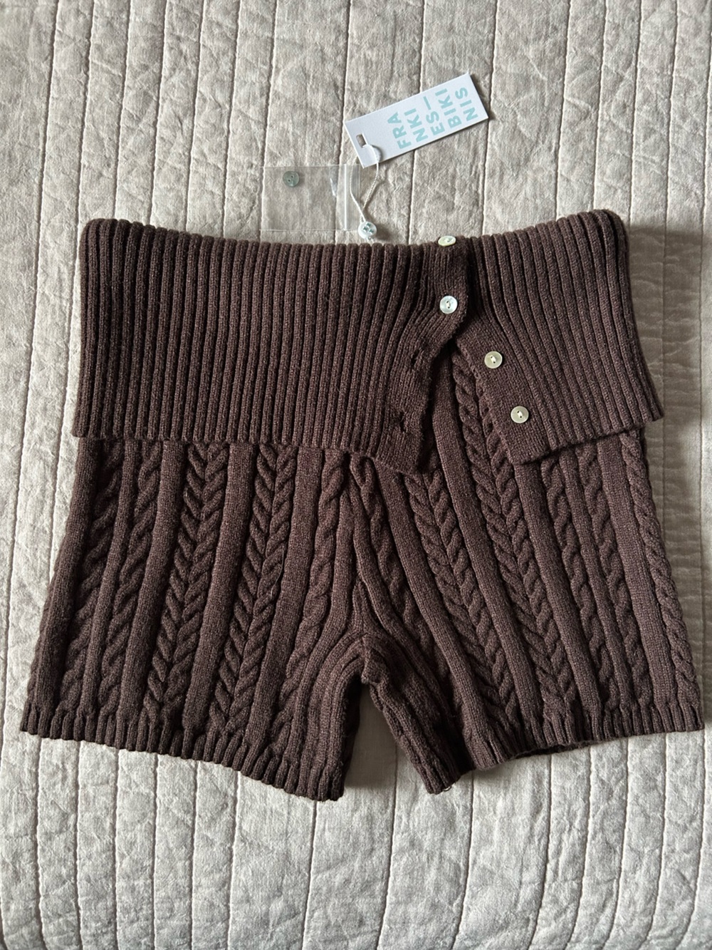 Frankie's Bikinis Brown Nolan Shorts!